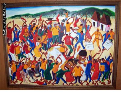 420x319 Haitian Painting Indigo Arts - Haiti Painting