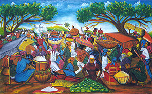 300x187 Haitian Paintings - Haiti Painting
