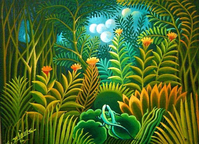 640x462 Get Latest Information Design About Art And Jewelry - Haitian Oil Painting