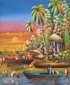 236x286 Haitian Painting - Haitian Painting