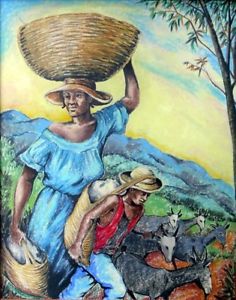 236x300 Haitian Painting Ebay - Haitian Painting