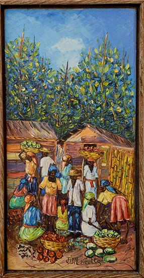 286x552 Haitian Painting By Jb Moricette Trade Arama - Haitian Painting