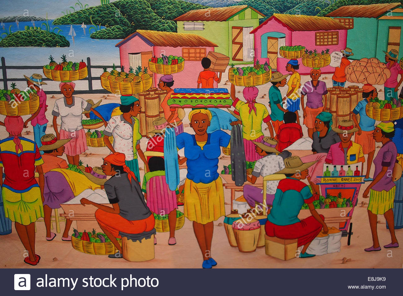 1300x956 Haitian Painting Stock Photo 74161453 - Haitian Painting