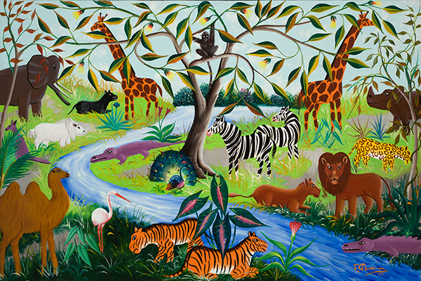 600x400 Image And Culture Haitian Paintings Art Museum University - Haitian Painting