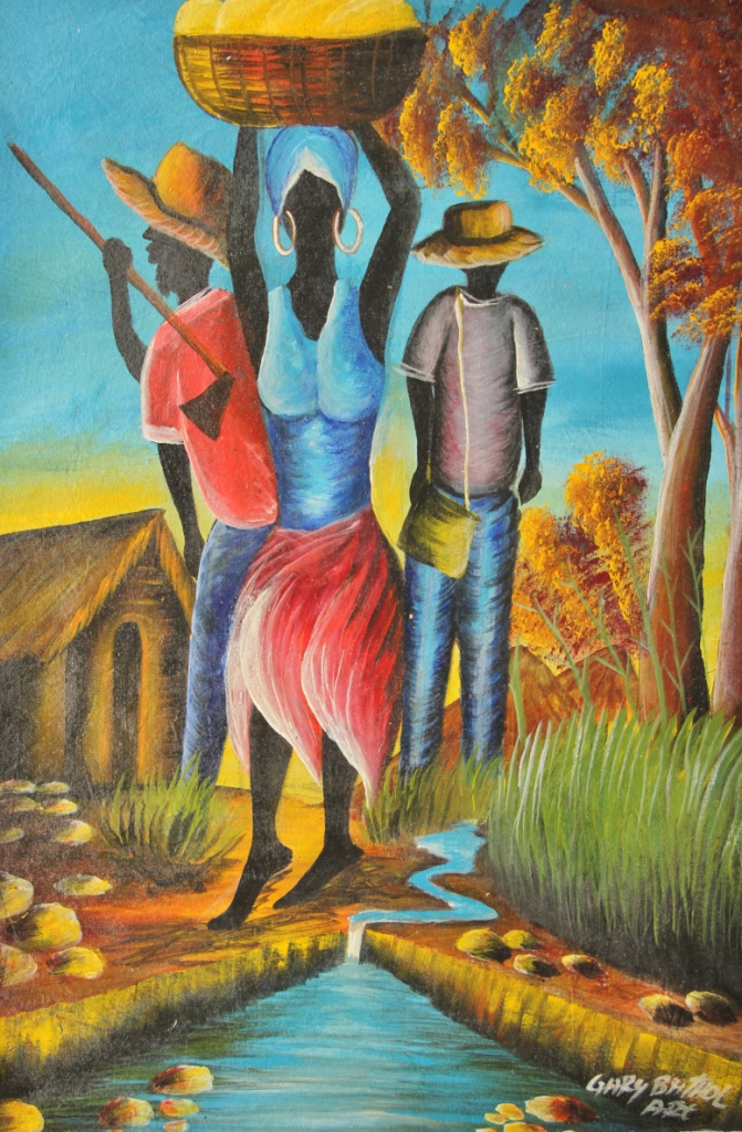 671x1024 Paintings Haiti Artisans - Haitian Painting