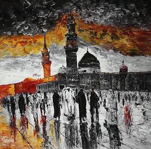 300x296 Hajj, Islamic Art, Pilgrimage, Mecca, Spritiual, Medina Sunrise - Hajj Painting