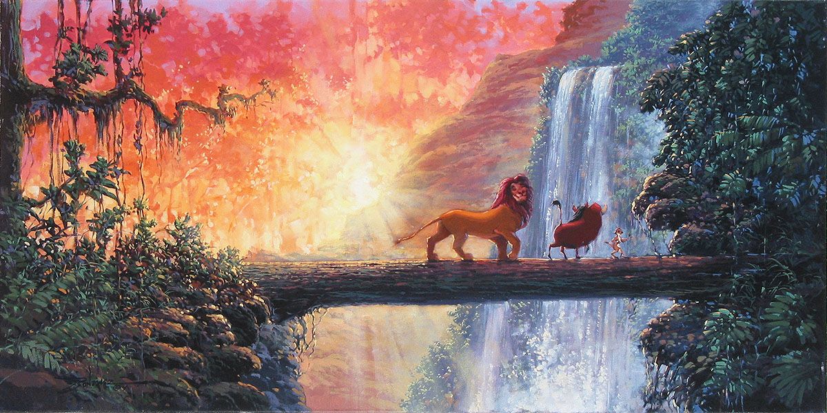 1200x600 Hakuna Matata By Rodel Gonzalez - Hakuna Matata Painting