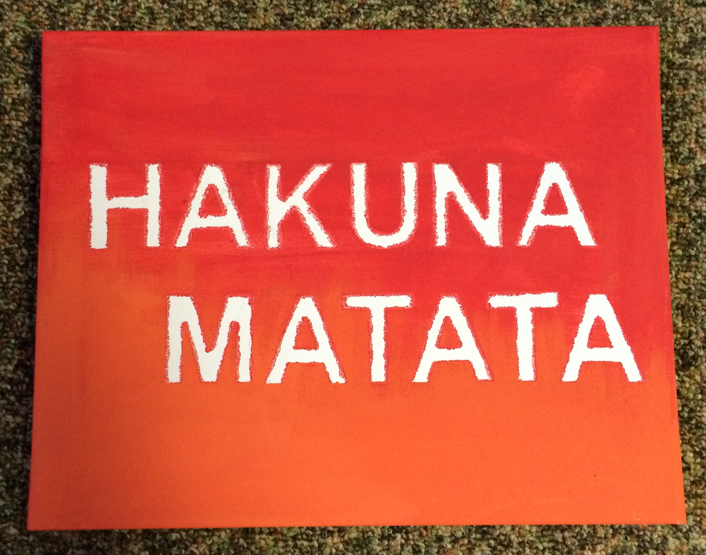2395x1882 Store The Lucyrae - Hakuna Matata Painting