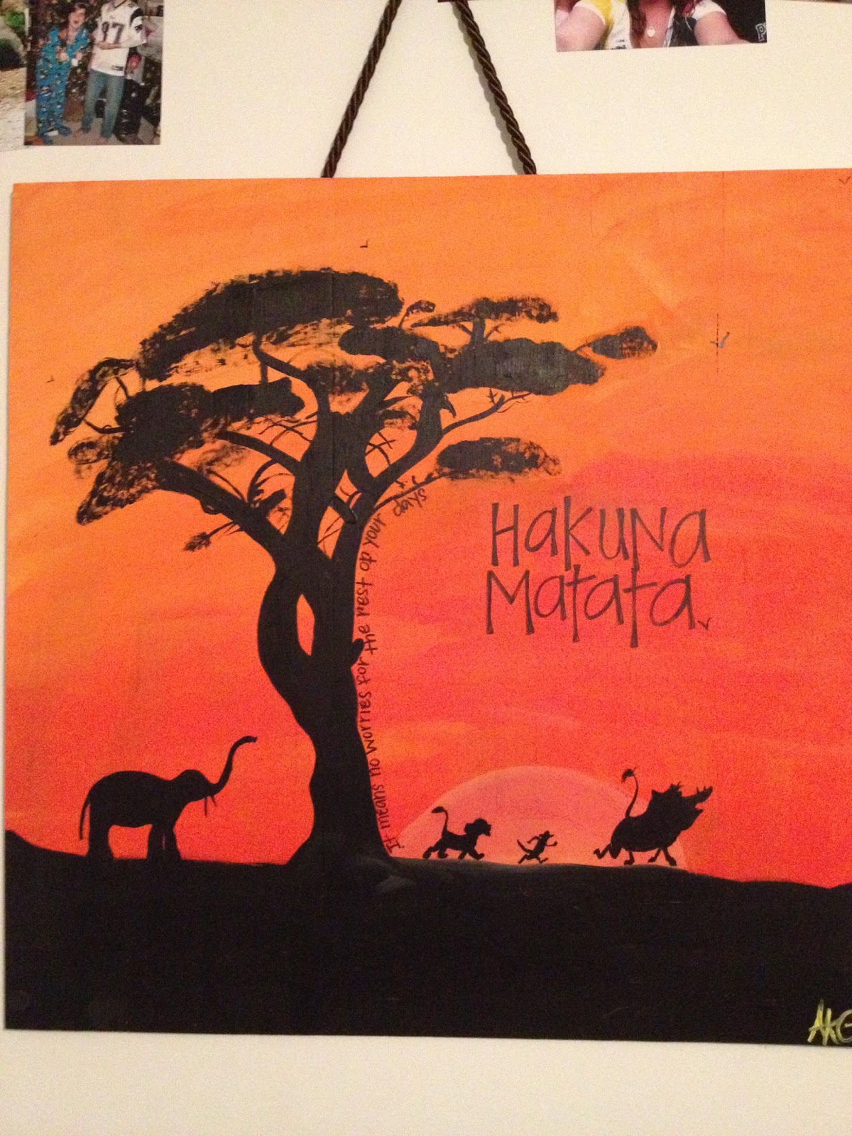 1200x1600 Livin' The Gibs Lyfe 2012 - Hakuna Matata Painting