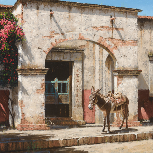 600x599 George Hallmark Animating Life - Hallmark Painting