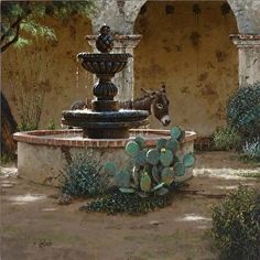 236x236 Had To Pin My Artist Friend, George Hallmark's Painting Up Los - Hallmark Painting