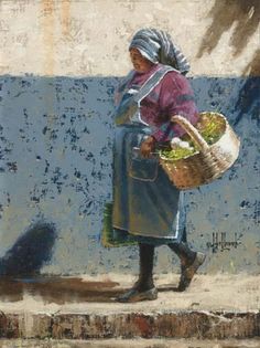 236x315 Painting By George Hallmark, Size 12 X 16, Year 2015 - Hallmark Painting