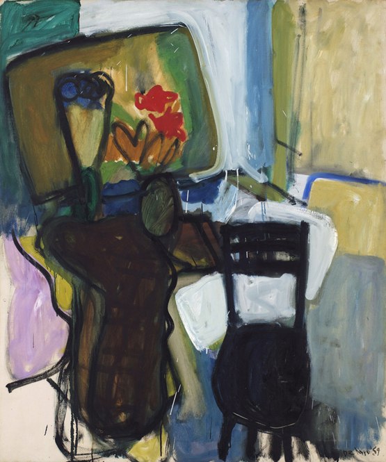 555x665 Still Life And Chair - Hallmark Painting