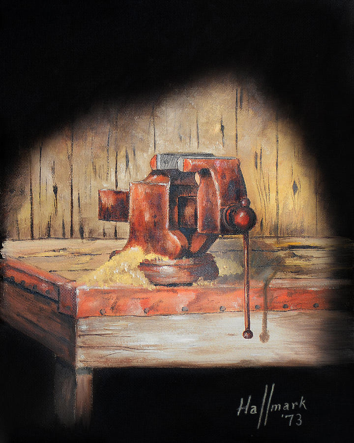 720x900 Vise Painting By Bob Hallmark - Hallmark Painting
