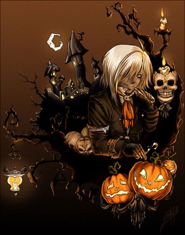 378x480 Halloween Art - Halloween Art Painting