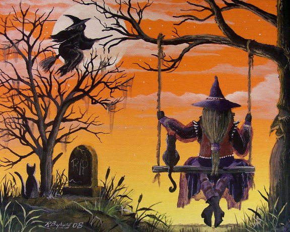576x462 32 Best Halloween Painting Images On Halloween Ideas - Halloween Art Painting
