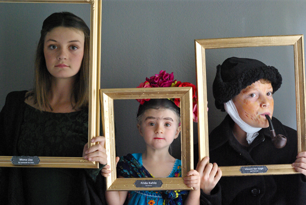 600x402 Oleander And Palm Famous Paintings Halloween Costumes - Halloween Costume Painting