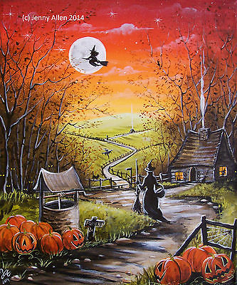 333x400 Halloween Art Collection On Ebay! - Halloween Painting