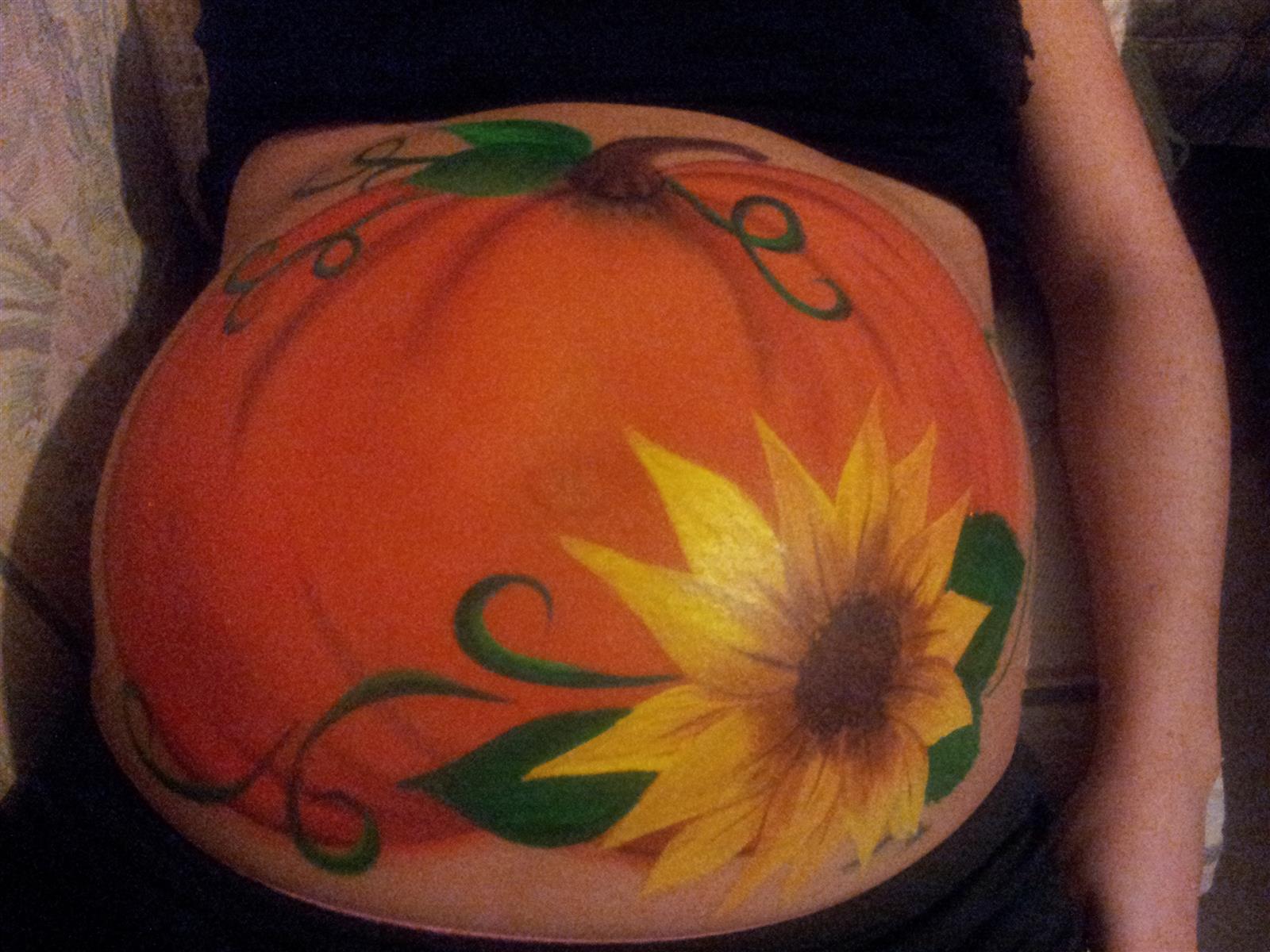 1600x1200 Halloween Bellies - Halloween Painting