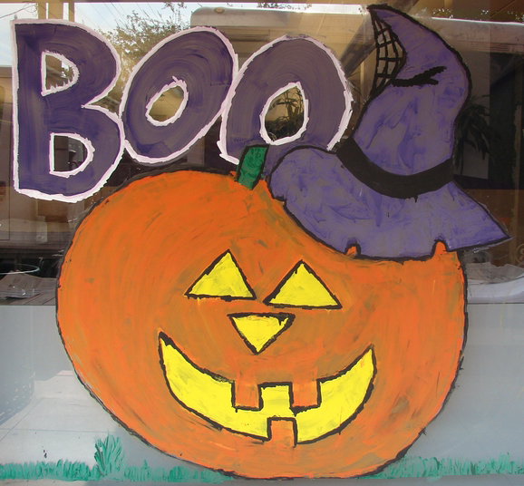 578x536 Halloween Painting Amp Creative Writing Contests City Of Cuyahoga - Halloween Painting