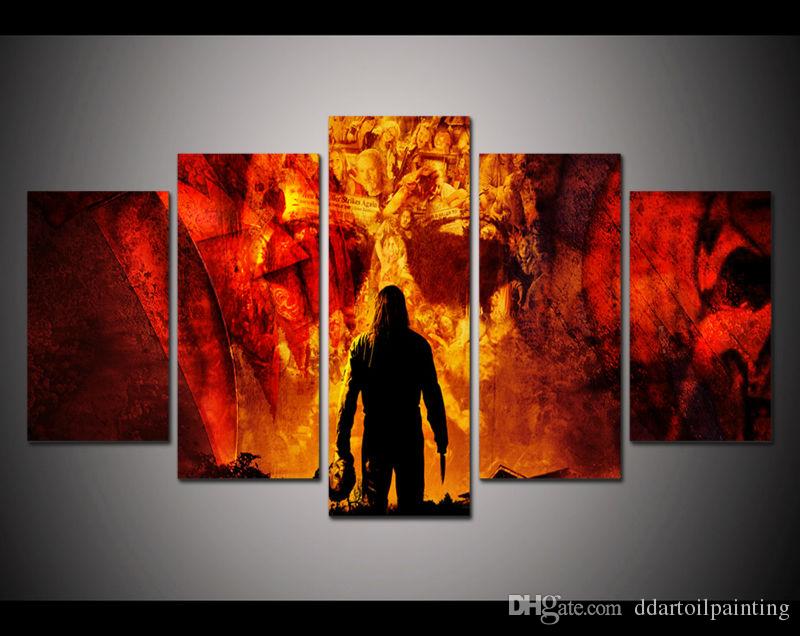 800x636 2018 Print Unframed Michael Myers Halloween Poster Modern Home - Halloween Painting