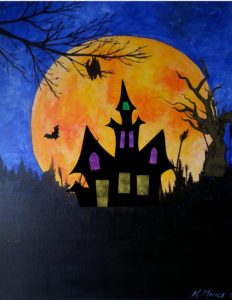232x300 Painting Contigo - Halloween Painting