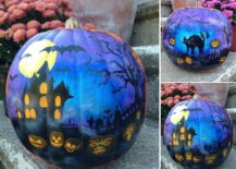 217x155 25 Awesome Painted Pumpkin Ideas For Halloween And Beyond! - Halloween Painting