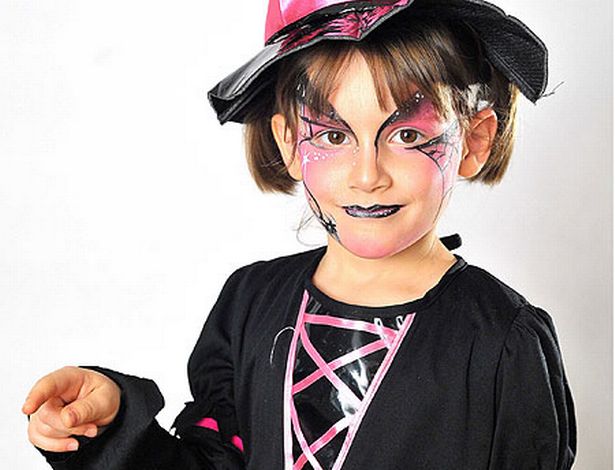 615x470 Easy Face Painting Ideas For Kids This Halloween - Halloween Painting For Kids