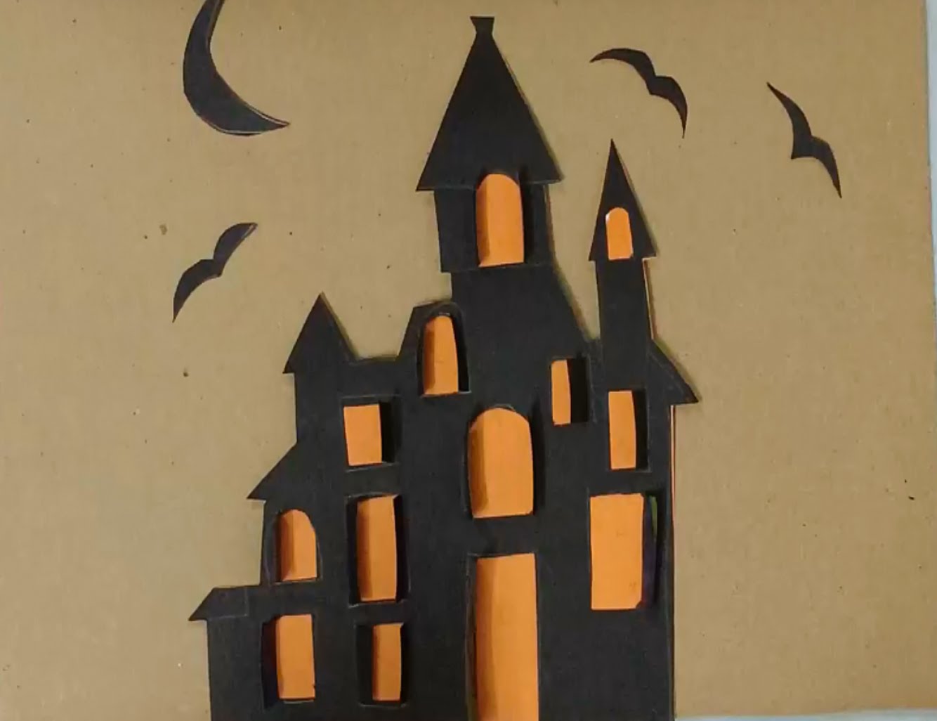 1334x1026 How To Draw Halloween How To Draw A Haunted House Art For Kids - Halloween Painting For Kids