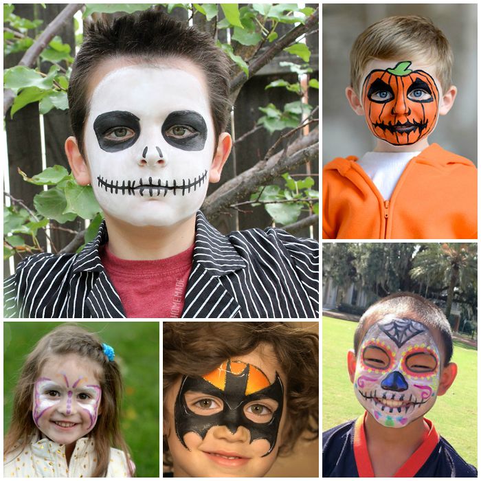 700x700 Kids Face Painting Ideas For Halloween - Halloween Painting For Kids