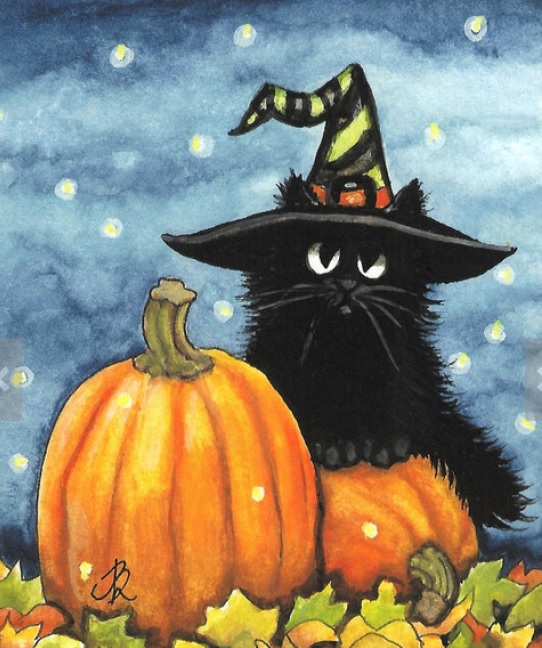 542x648 Wet Paint Chicago Halloween Paintings! - Halloween Painting For Kids