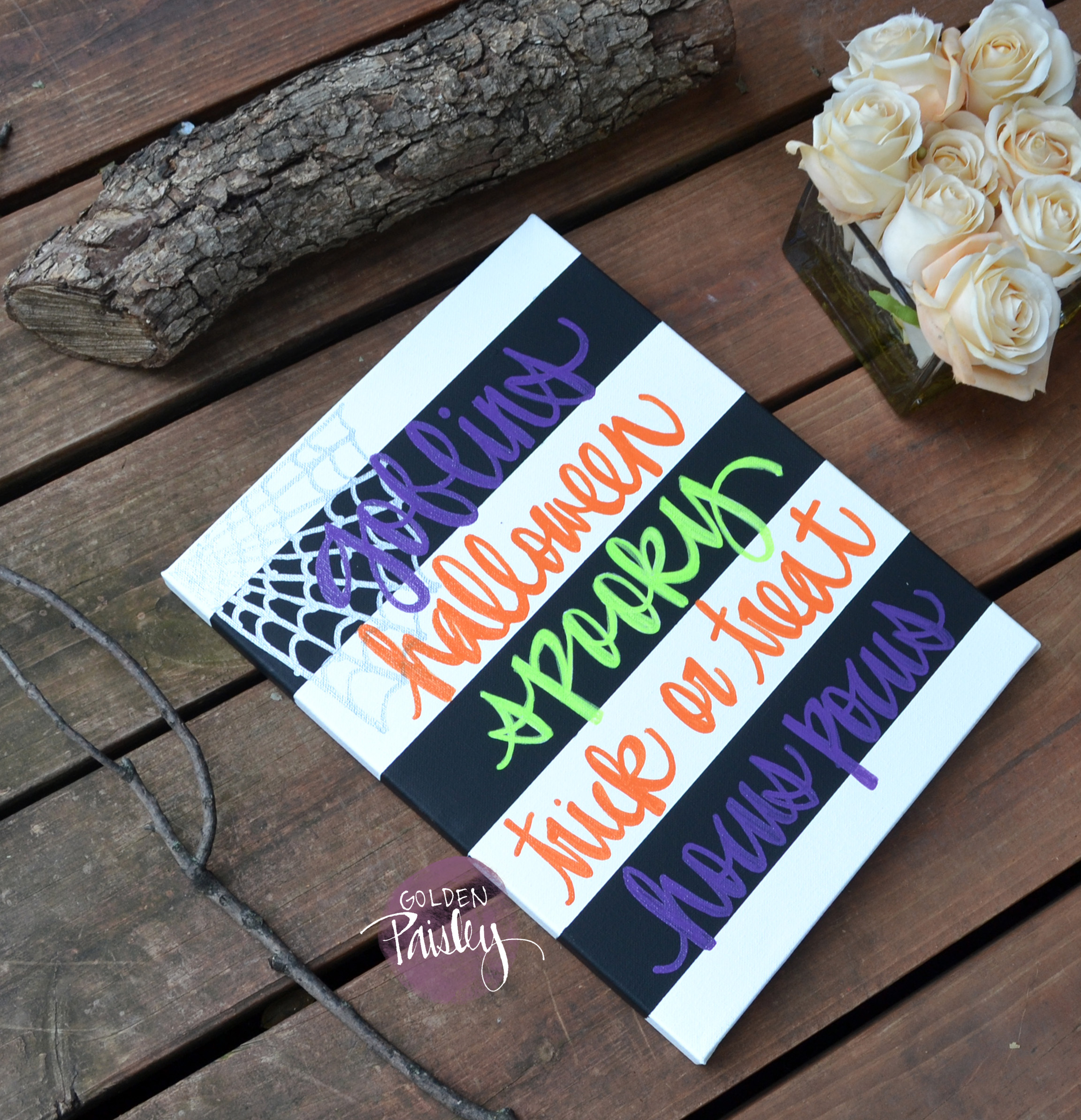 2304x2387 Halloween Canvas Painting - Halloween Painting On Canvas