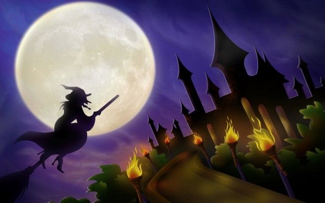 660x413 Beautiful Halloween Witch Paintings For Your Inspiration Witches - Halloween Witch Painting