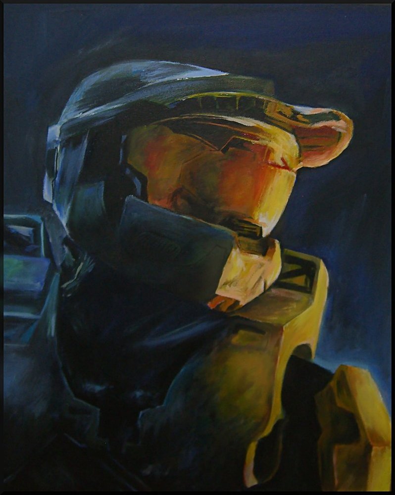 798x1000 Halo 3 Master Chief By Conniekidd - Halo 3 Painting