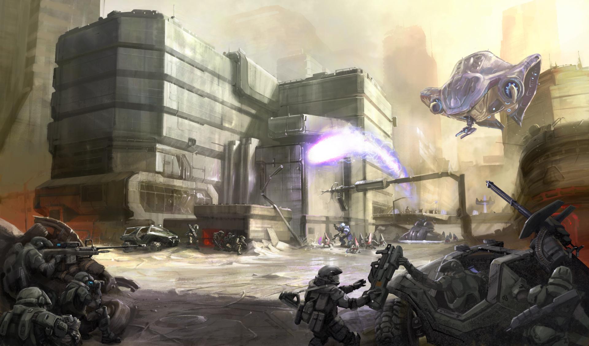 1920x1128 Image - Halo 3 Painting