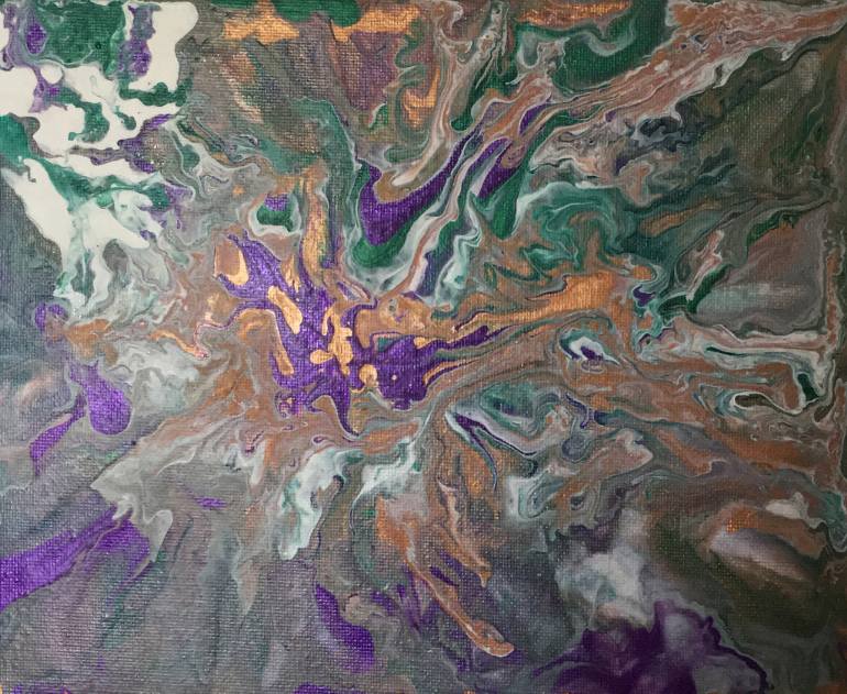 770x631 Saatchi Art Golden Halo Painting By Katherine Joyce - Halo Painting