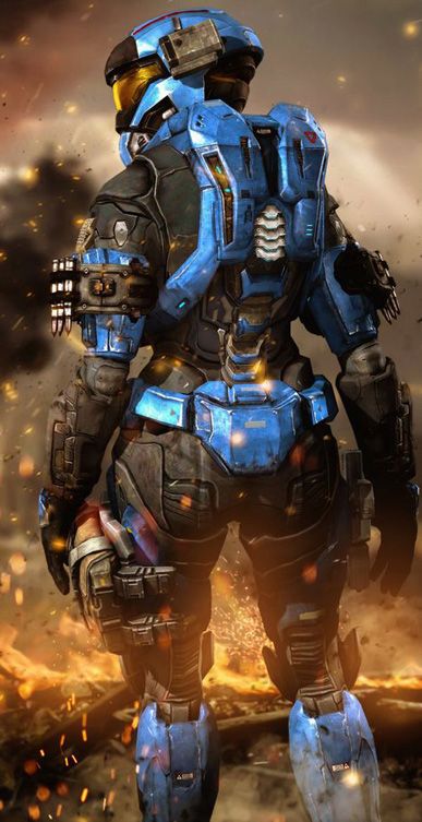 387x753 Halo Reach Spartan Sci Fi Wargames (Troops, Painting Ideas, - Halo Reach Painting