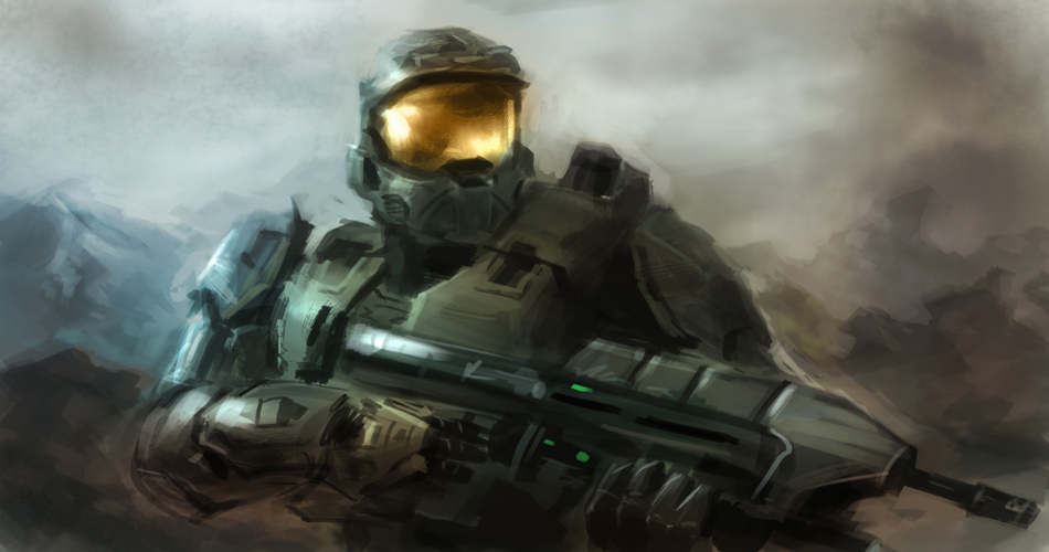 950x500 How To Paint Master Chief Halo - Halo Reach Painting