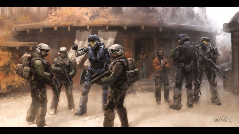 800x450 The Art Of Halo Reach - Halo Reach Painting