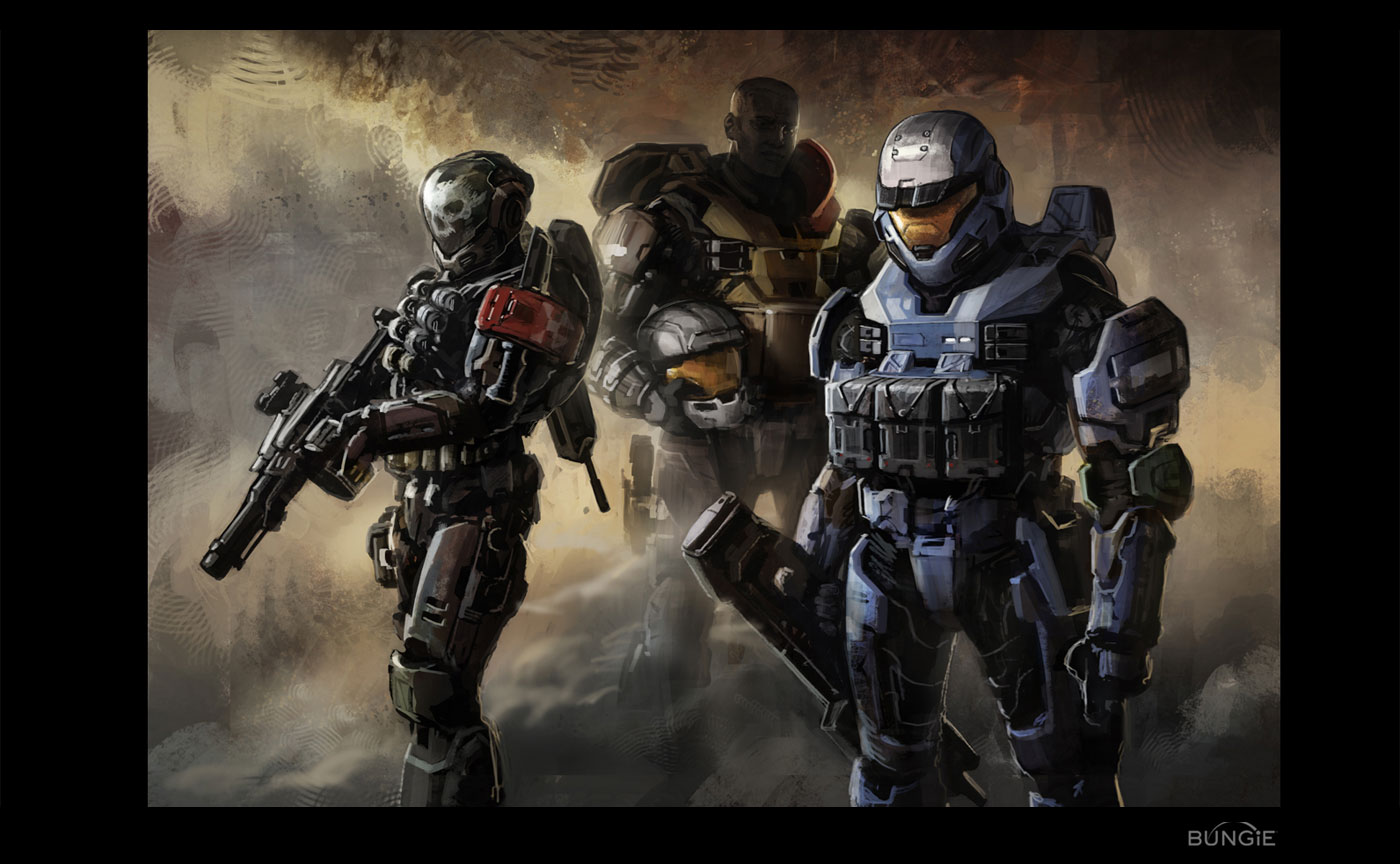 1400x864 Veja As Concept Arts De Haloreach Thecab - Halo Reach Painting