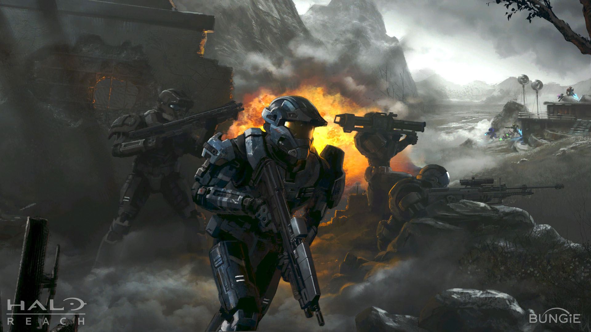 1920x1080 Bungie Weekly Update 03252011 3252011 146 Pm Pdt - Halo Reach Painting
