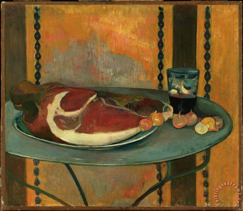 960x833 Paul Gauguin The Ham Painting - Ham Painting