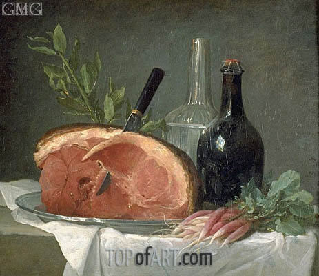 463x400 Still Lives With Ham Vallayer Coster Painting Reproduction - Ham Painting