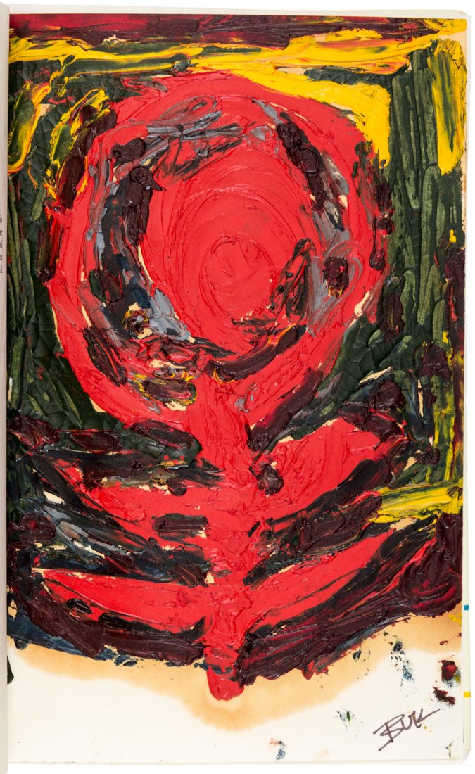 675x1100 Bukowski Ham On Rye Wpainting 115 Presentation Copies - Ham Painting