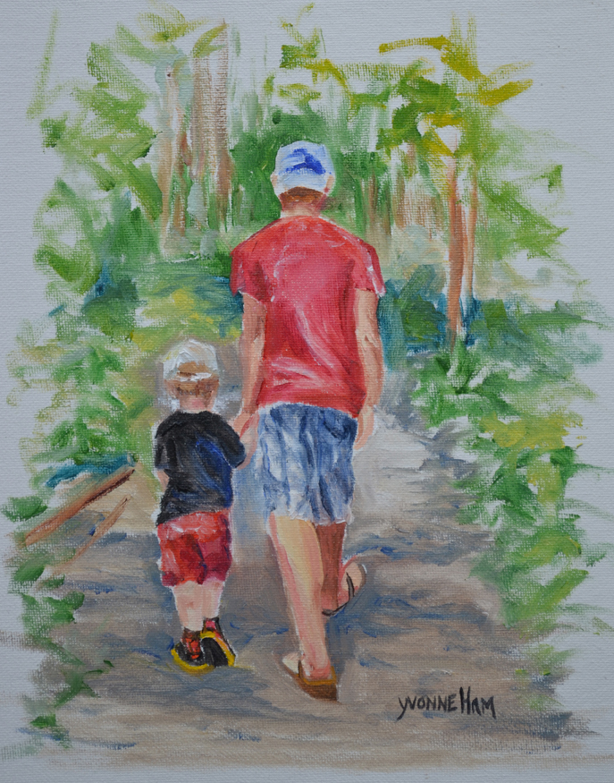 687x875 Yvonne Ham - Ham Painting