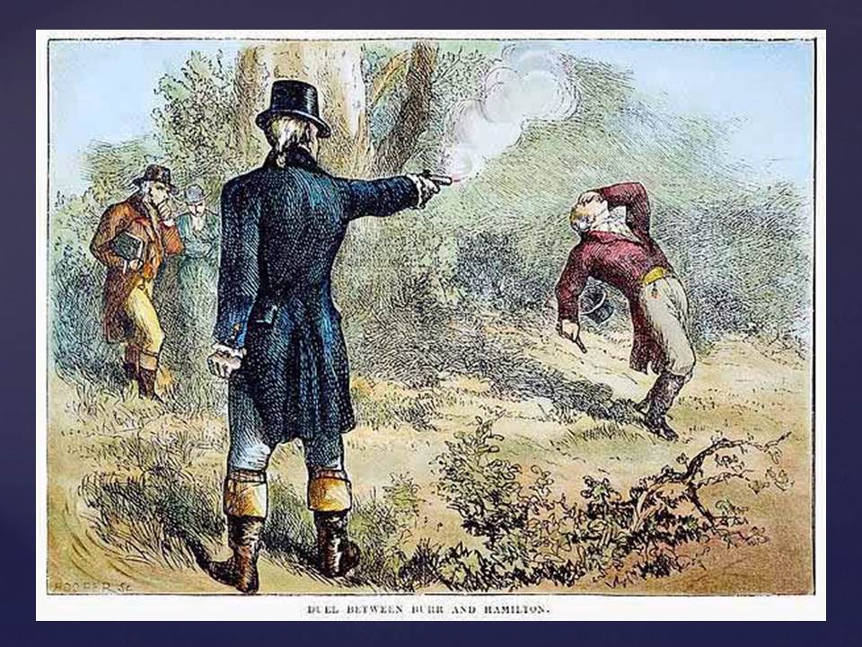 960x720 Remember Alexander Hamilton On His Birthday By Yvonne Starks - Hamilton Burr Duel Painting