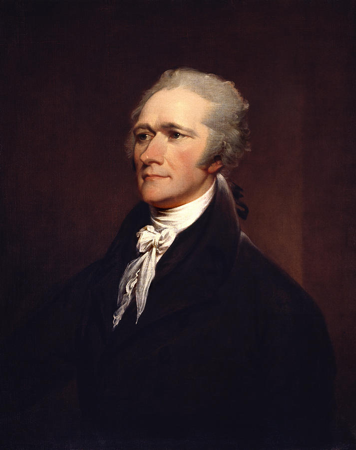 713x900 Alexander Hamilton By John Trumbull Painting By War Is Hell Store - Hamilton Painting