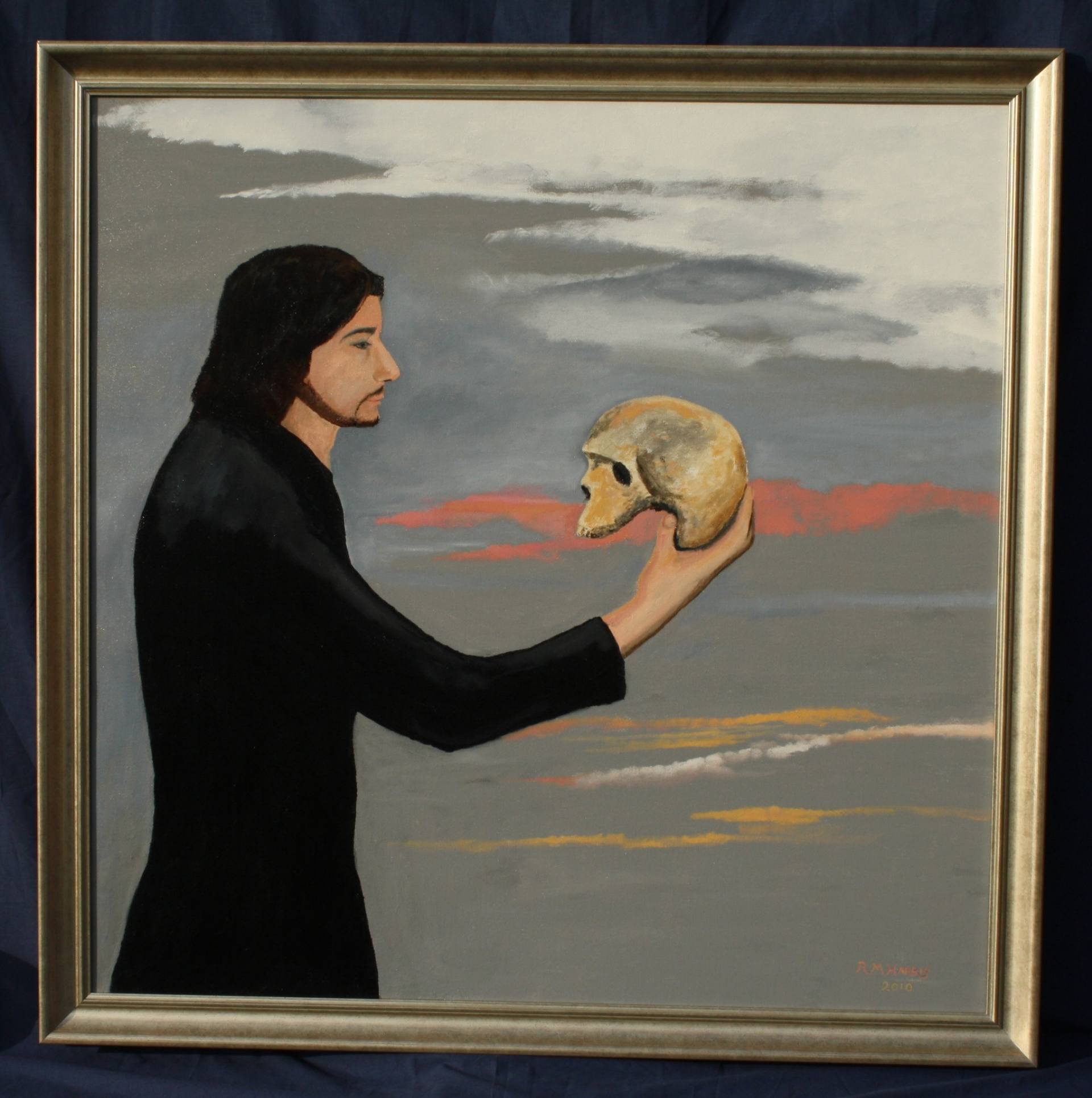 1920x1931 Saatchi Art Hamlet Painting By Robert Harris - Hamlet Painting