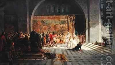 400x225 The Play Scene In Hamlet Keeley Halswelle Reproduction 1st Art - Hamlet Painting
