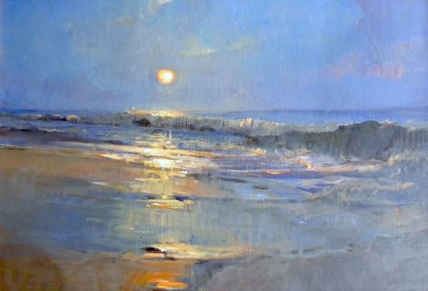 600x409 Grenning Gallery Hamptons Fine Art, Sag Harbor Paintings - Hampton Painting